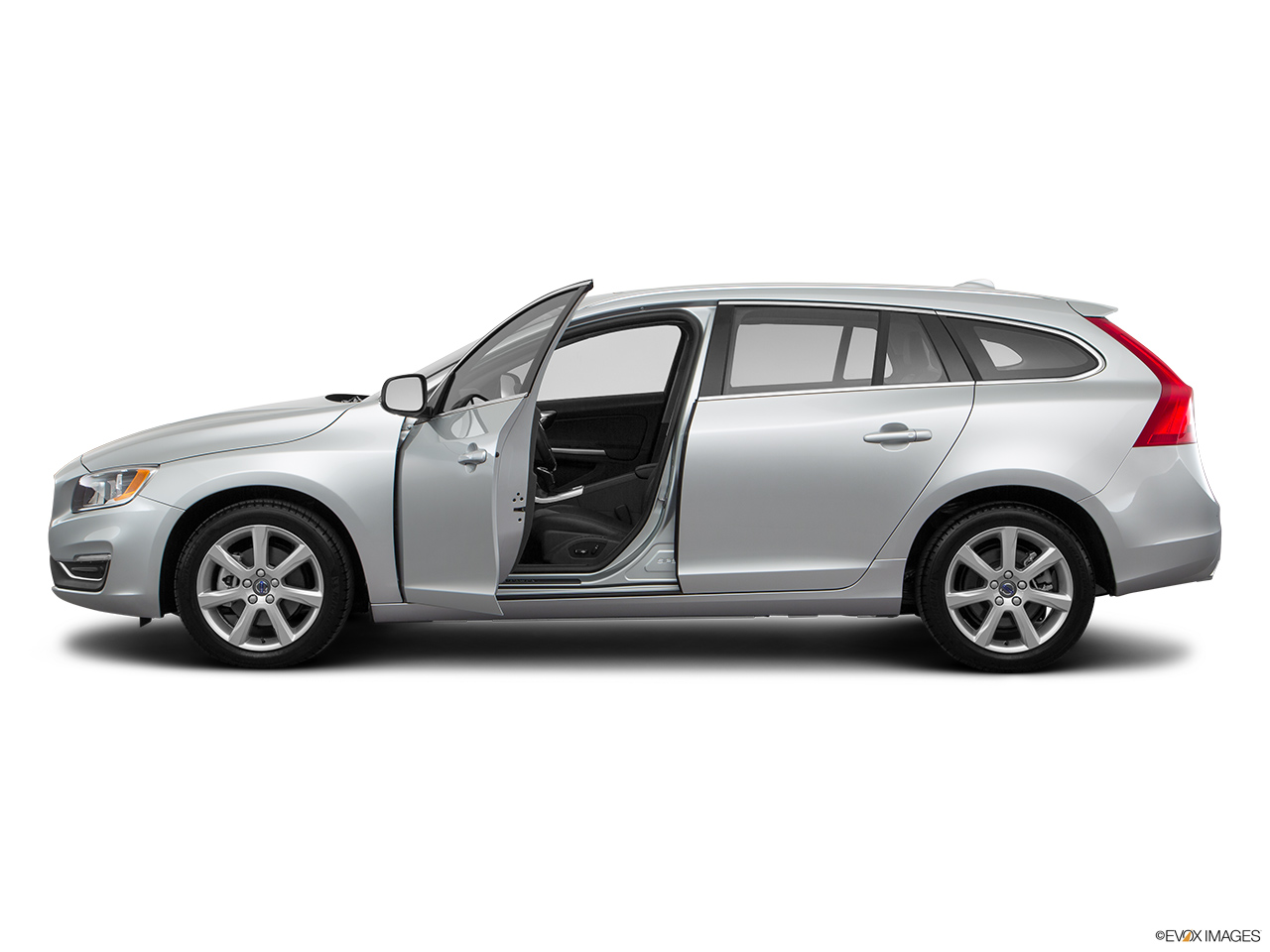 2016 Volvo V60 T5 Drive-E FWD Premier Driver's side profile with drivers side door open. 