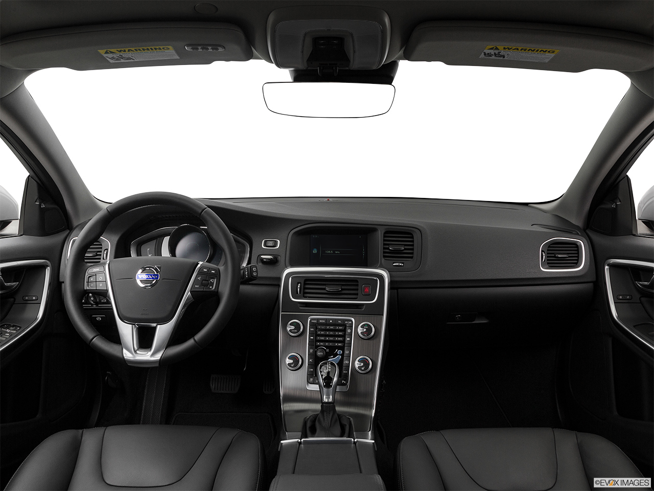 2016 Volvo V60 T5 Drive-E FWD Premier Centered wide dash shot 