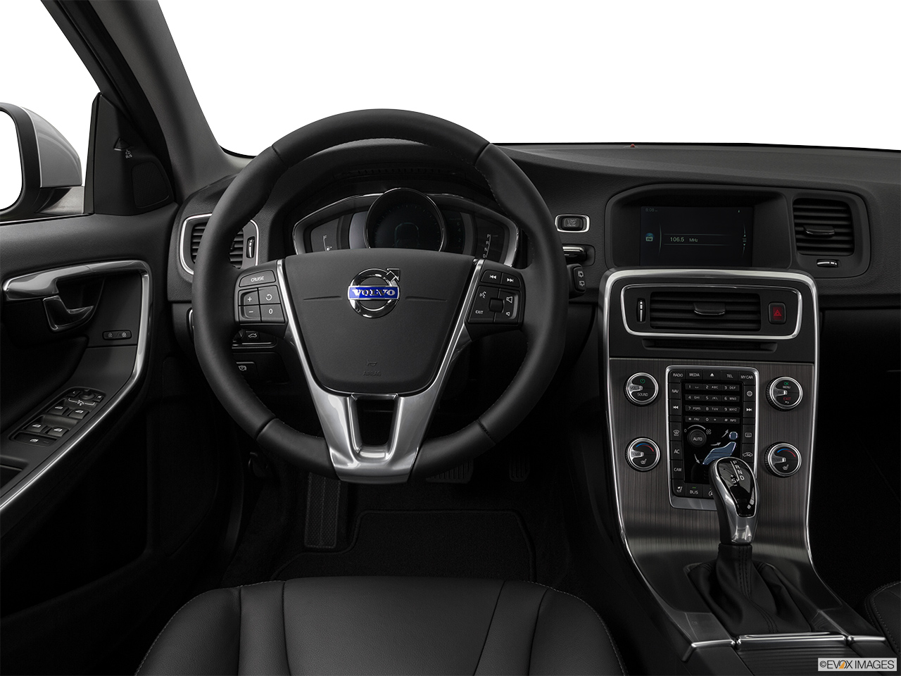 2016 Volvo V60 T5 Drive-E FWD Premier Steering wheel/Center Console. 