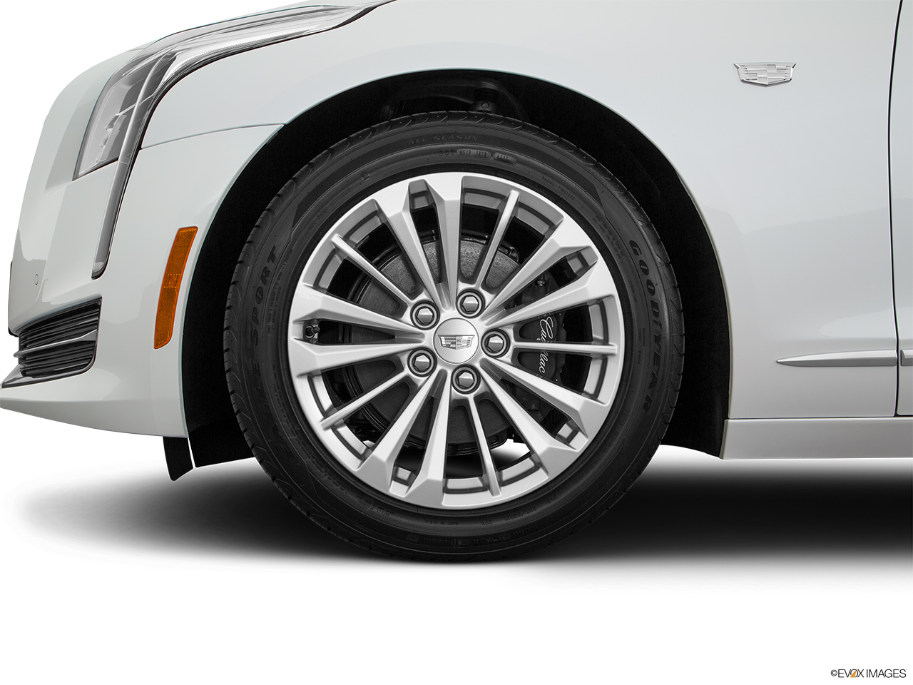 2016 Cadillac CT6 Base Front Drivers side wheel at profile. 