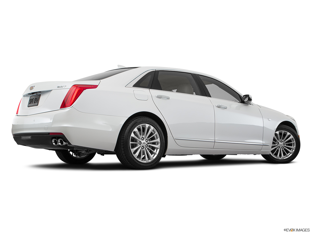 2016 Cadillac CT6 Base Low/wide rear 5/8. 
