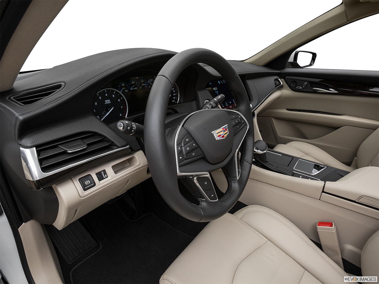 2016 Cadillac CT6 Base Interior Hero (driver's side). 