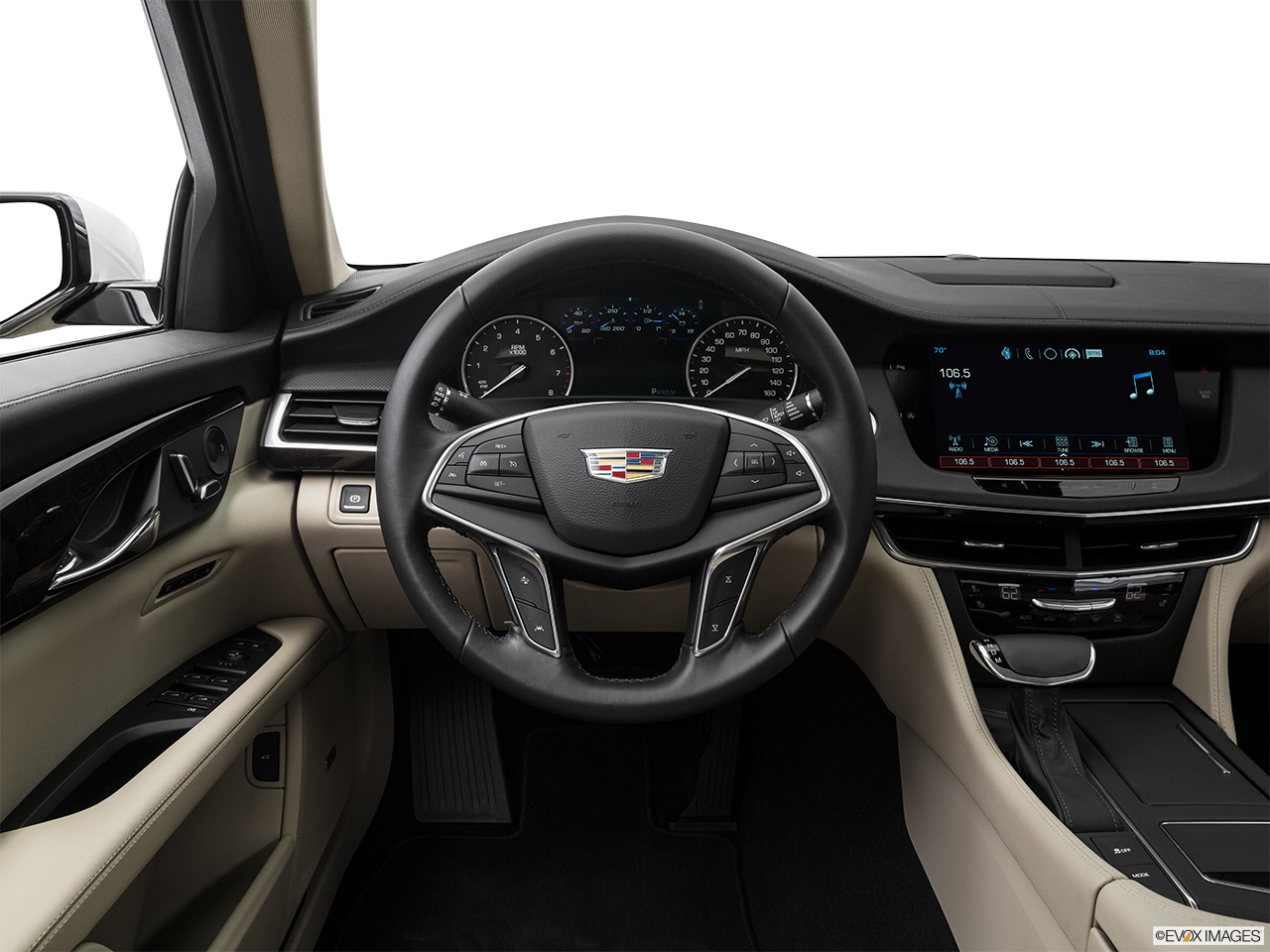 2016 Cadillac CT6 Base Steering wheel/Center Console. 