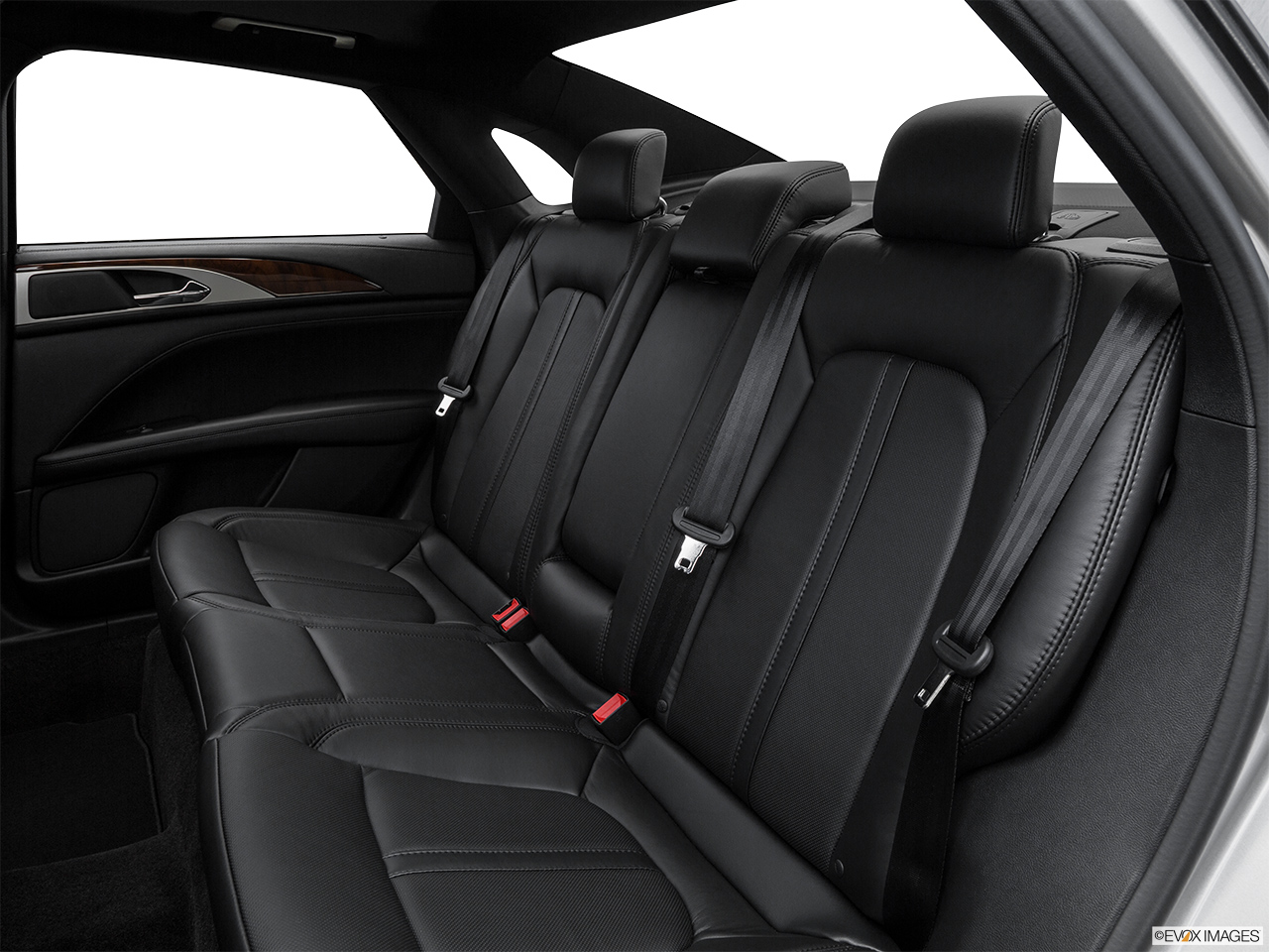 2017 Lincoln MKZ Reserve Rear seats from Drivers Side. 