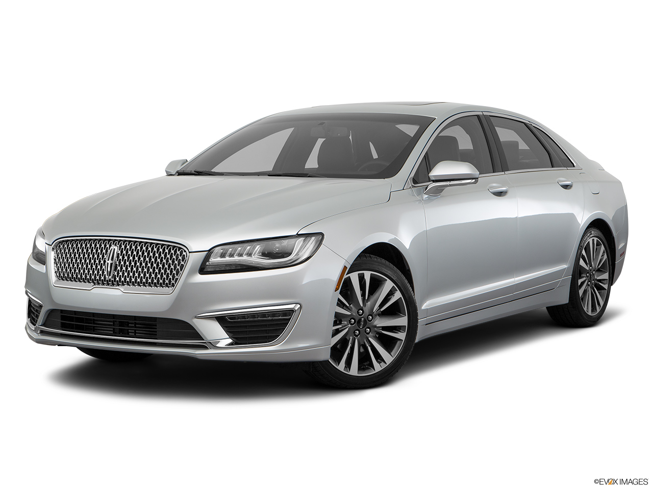 2017 Lincoln MKZ Reserve Front angle medium view. 