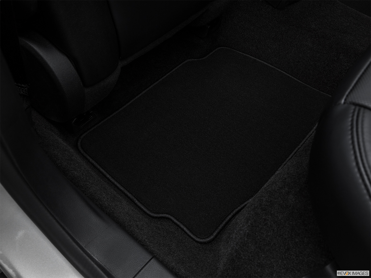 2017 Lincoln MKZ Reserve Rear driver's side floor mat. Mid-seat level from outside looking in. 