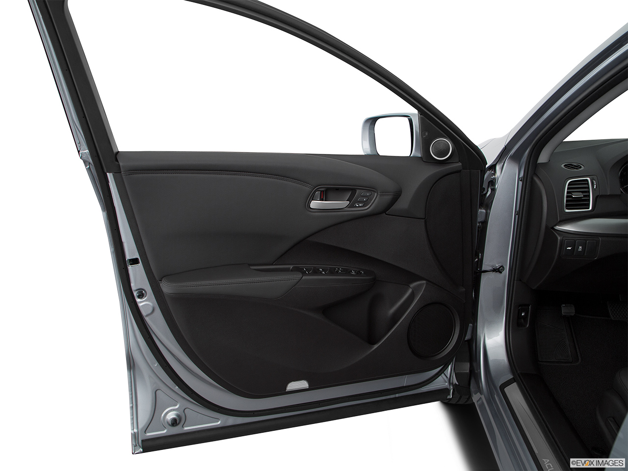 2017 Acura RDX AWD Inside of driver's side open door, window open. 