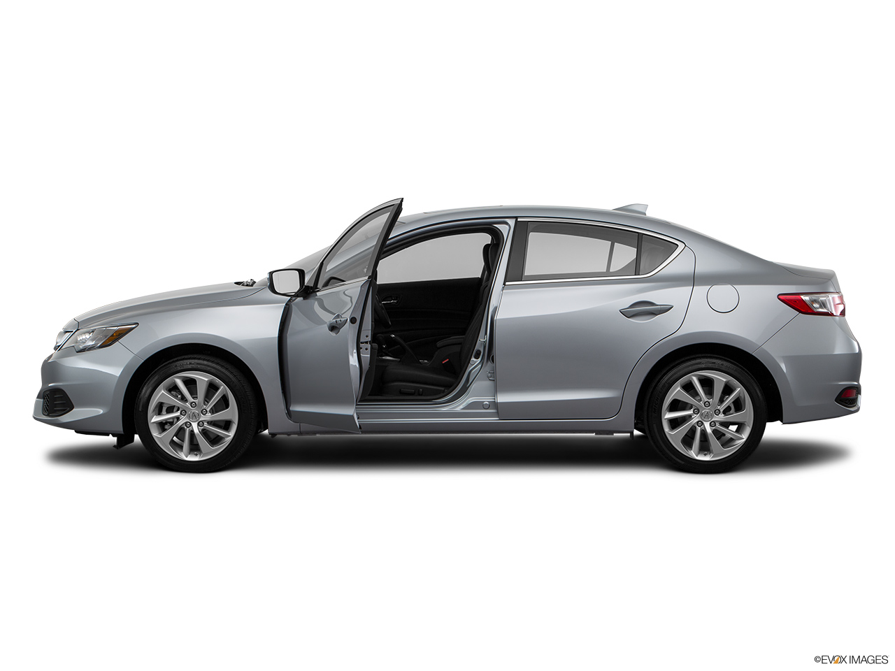 2017 Acura ILX Base Driver's side profile with drivers side door open. 