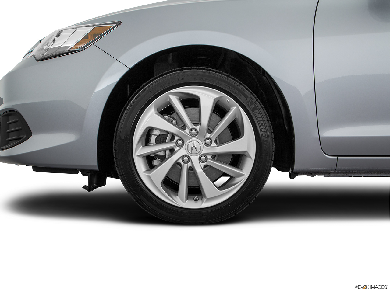 2017 Acura ILX Base Front Drivers side wheel at profile. 
