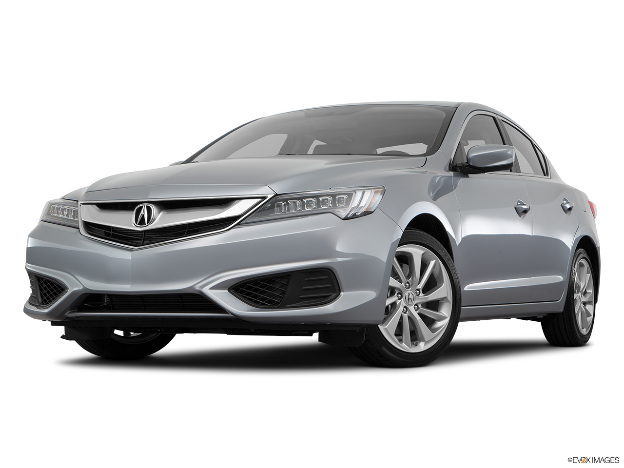 2017 Acura ILX Base Front angle view, low wide perspective. 