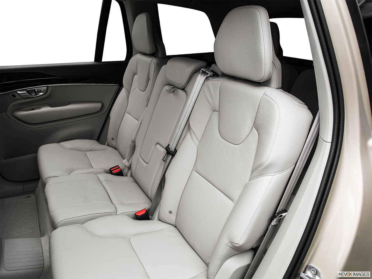 2016 Volvo XC90 Hybrid T8 Momentum Rear seats from Drivers Side. 