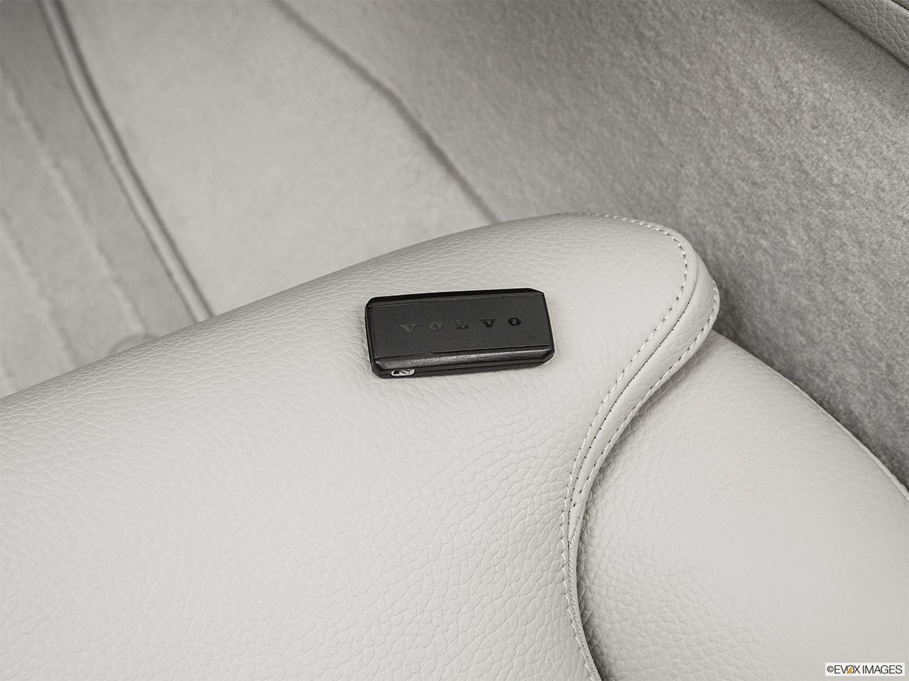 2016 Volvo XC90 Hybrid T8 Momentum Key fob on driver's seat. 