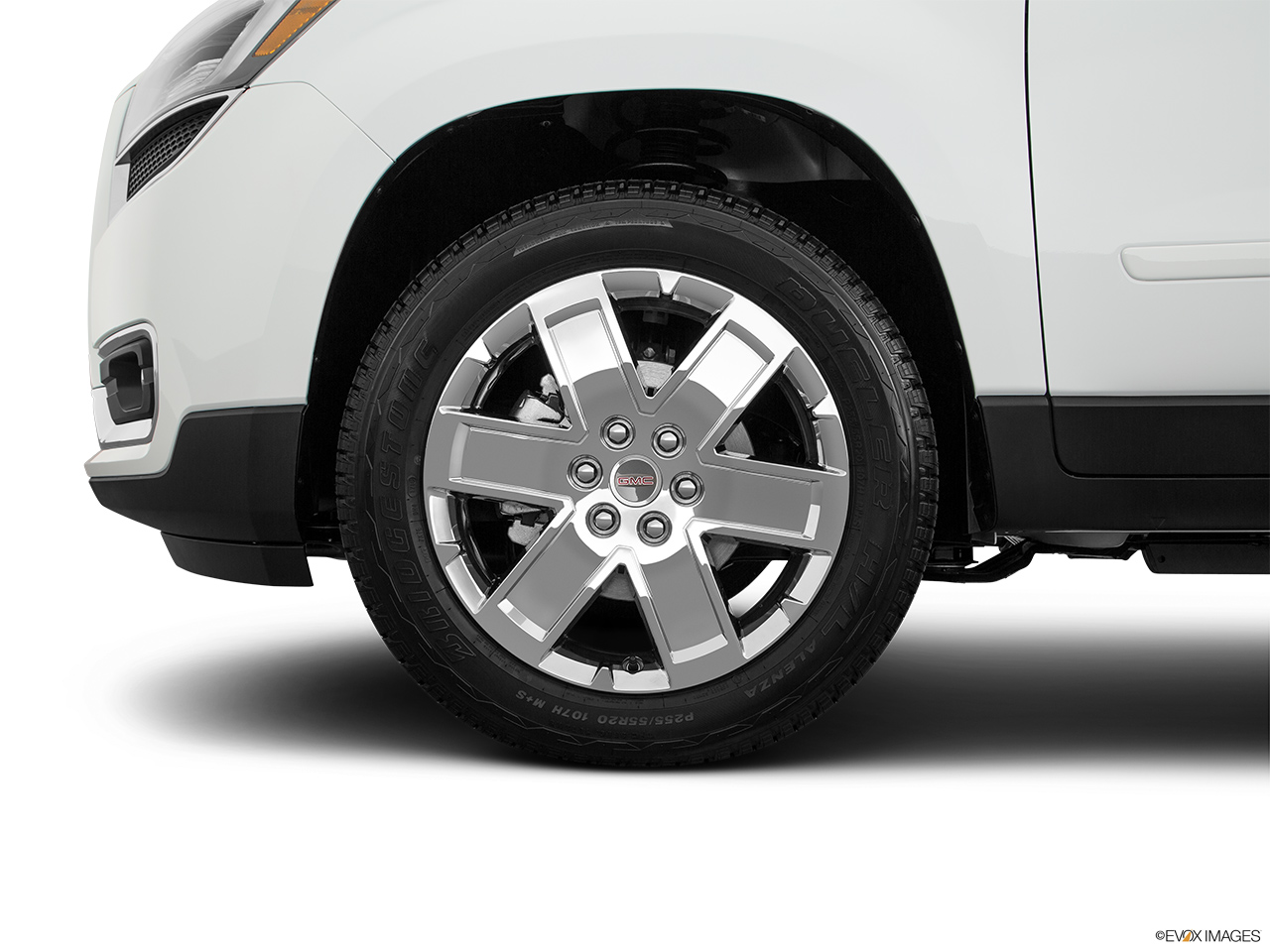 2017 GMC Acadia Limited SLT Front Drivers side wheel at profile. 