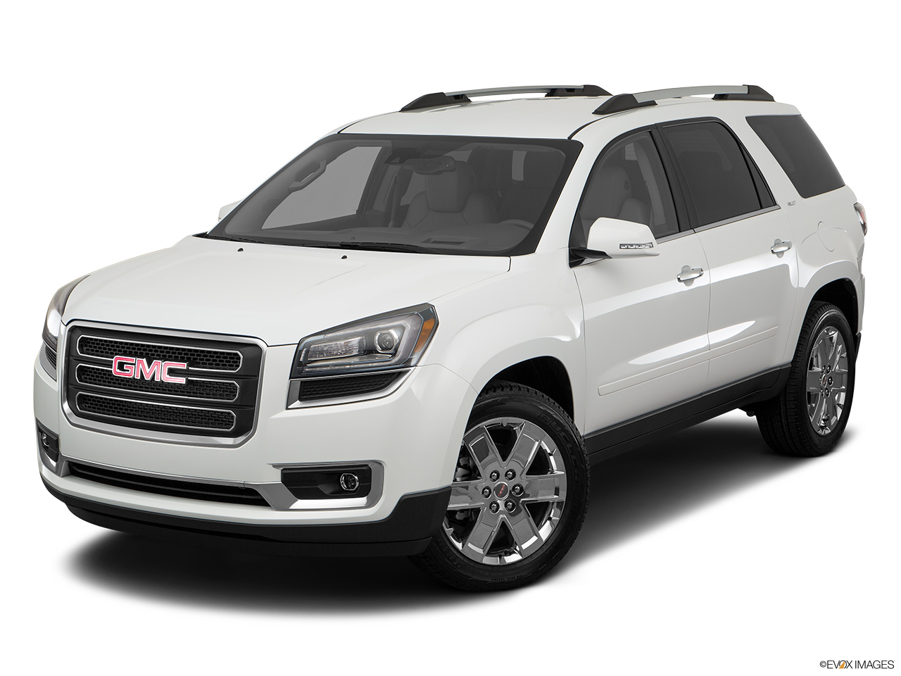 2017 GMC Acadia Limited SLT Front angle view. 