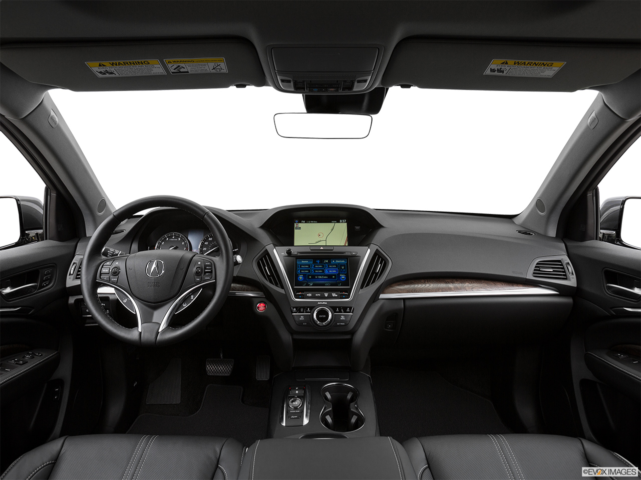 2017 Acura MDX Base Centered wide dash shot 