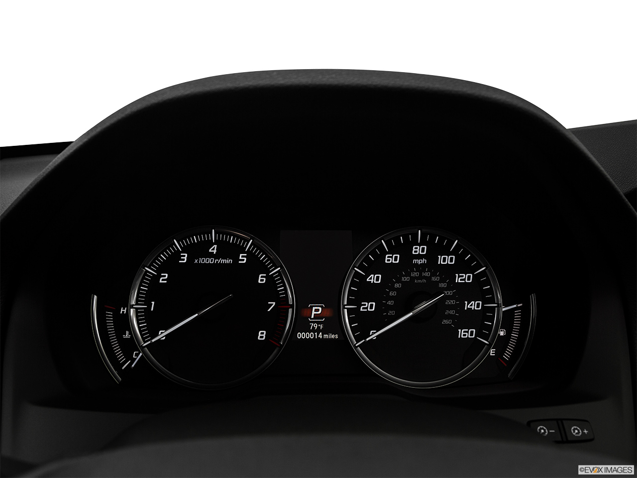 2017 Acura MDX Base Speedometer/tachometer. 