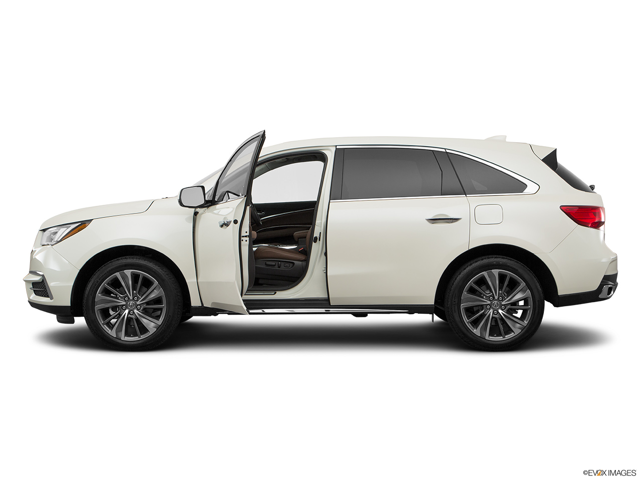 2017 Acura MDX Base Driver's side profile with drivers side door open. 