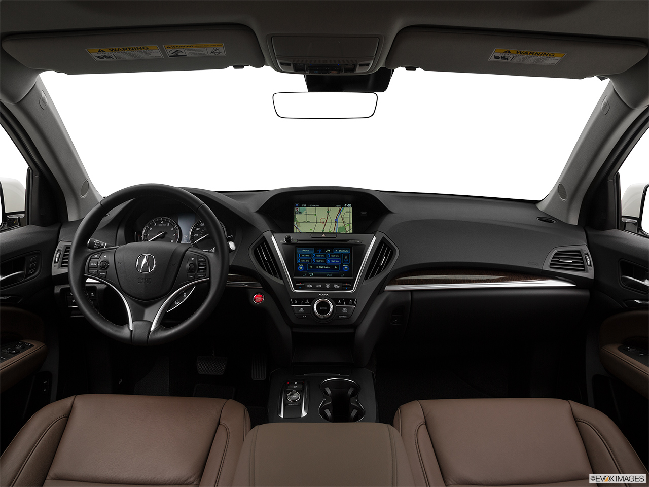 2017 Acura MDX Base Centered wide dash shot 