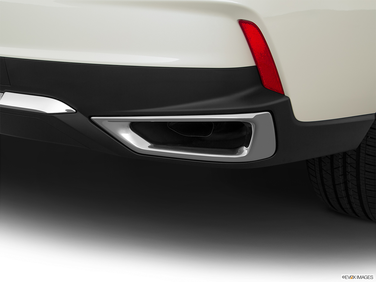 2017 Acura MDX Base Chrome tip exhaust pipe. 