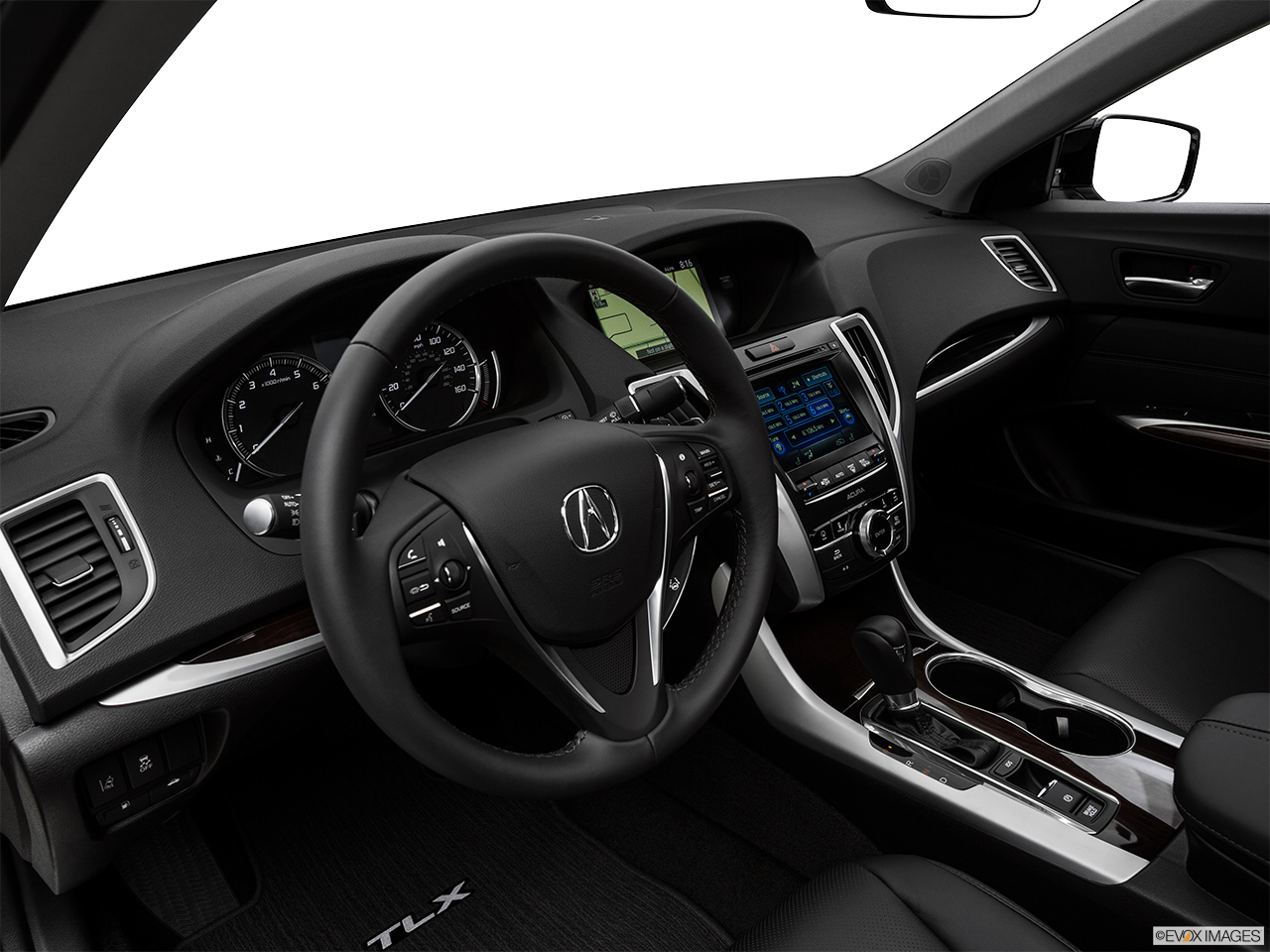 2017 Acura TLX 2.4 8-DCP P-AWS Interior Hero (driver's side). 