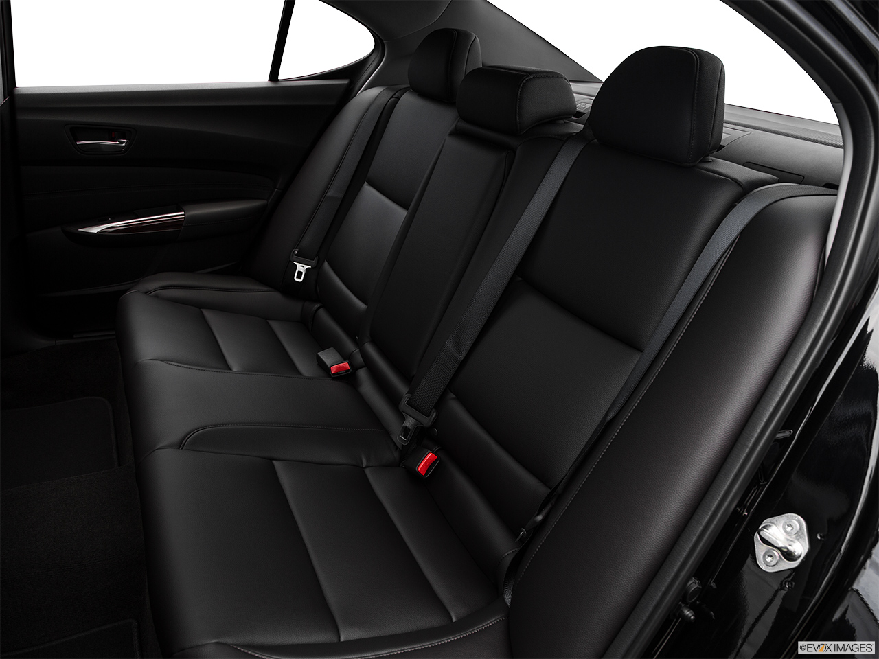 2017 Acura TLX Base Rear seats from Drivers Side. 