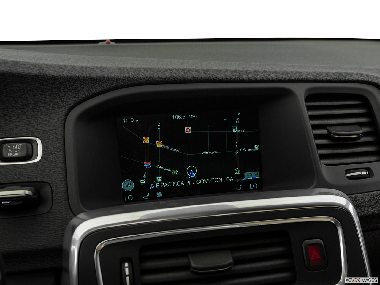 2017 Volvo V60 T5 Premier Driver position view of navigation system. 