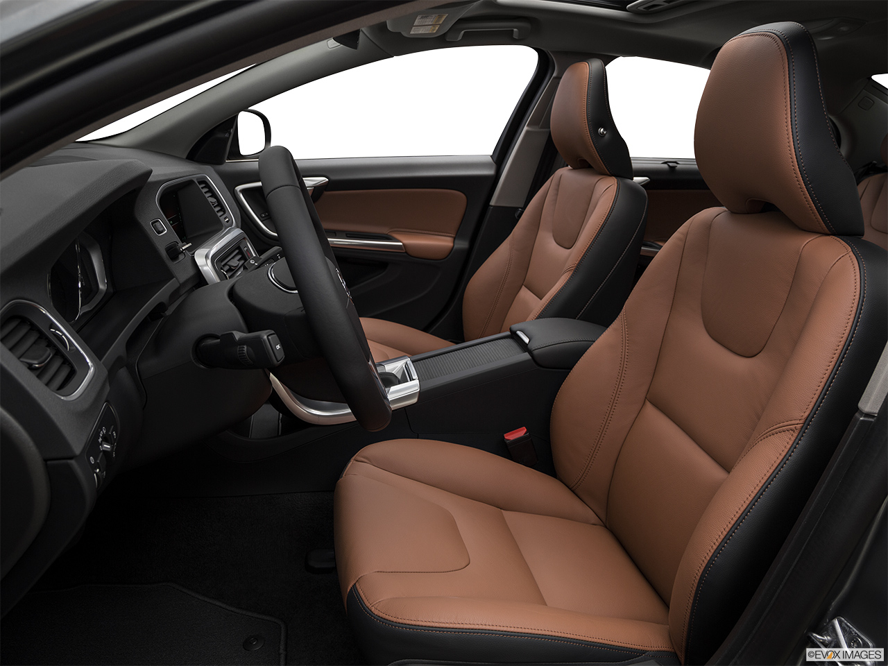 2018 Volvo S60 T5 Inscription Front seats from Drivers Side. 