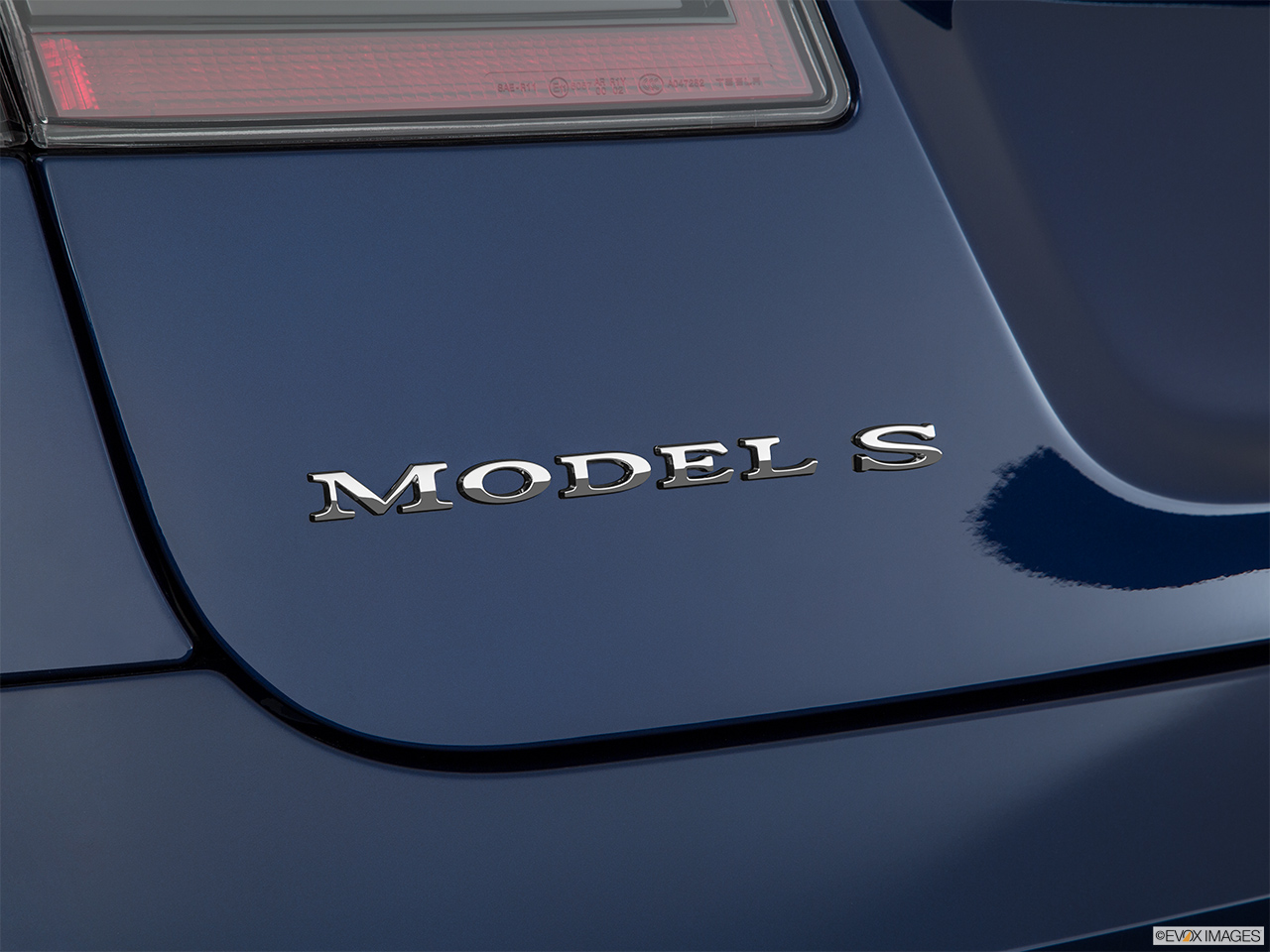 2016 Tesla Model S 75 Rear model badge/emblem 