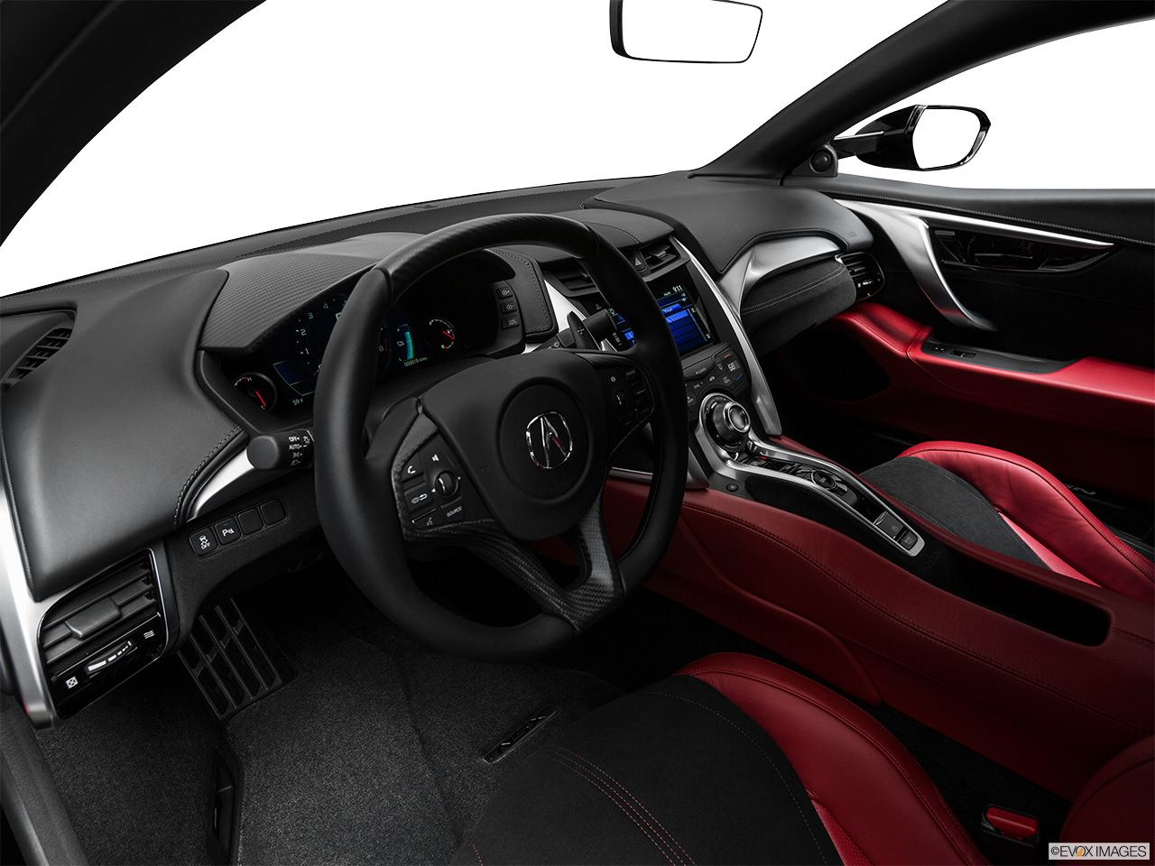2017 Acura NSX Base Interior Hero (driver's side). 