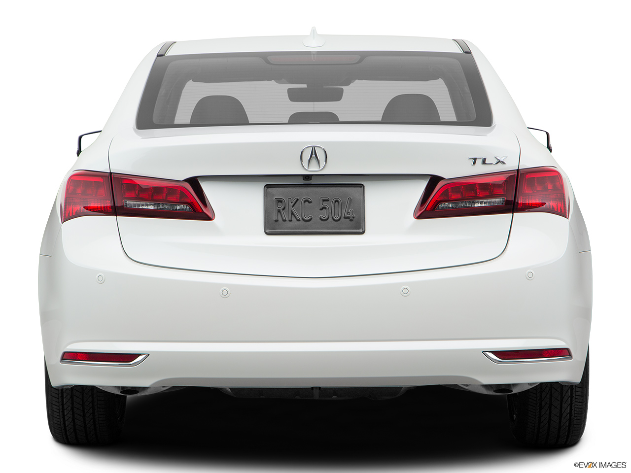 2017 Acura TLX 3.5L Low/wide rear. 