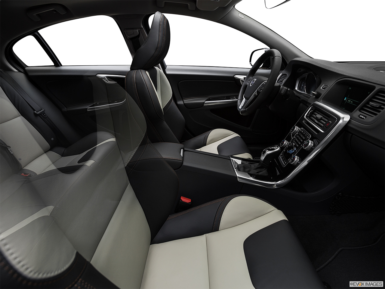 2017 Volvo S60 Cross Country T5 AWD Fake Buck Shot - Interior from Passenger B pillar. 