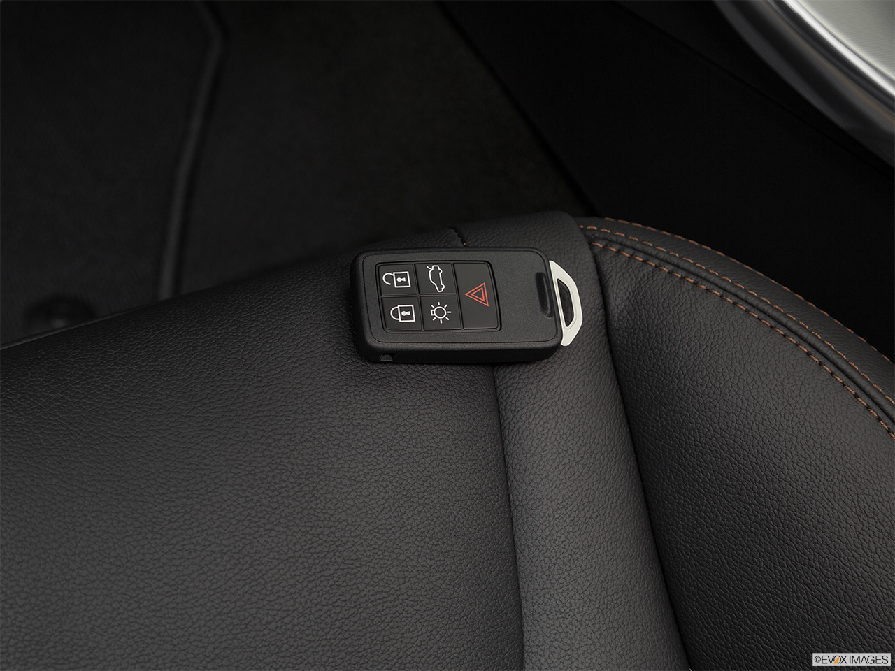 2017 Volvo V60 Cross Country T5 AWD Key fob on driver's seat. 