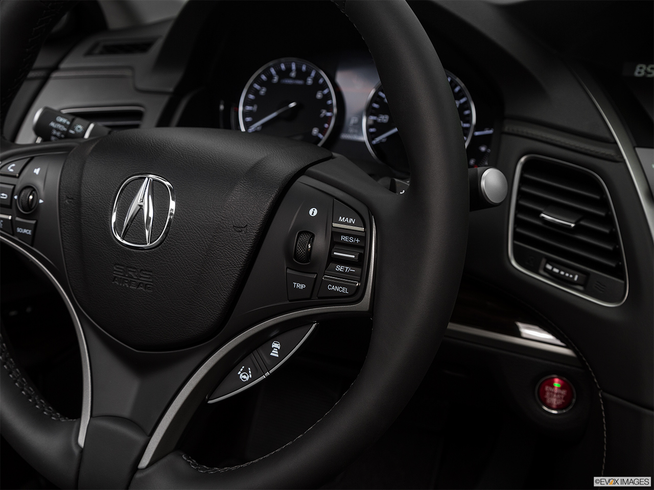 2017 Acura RLX Base Steering Wheel Controls (Right Side) 