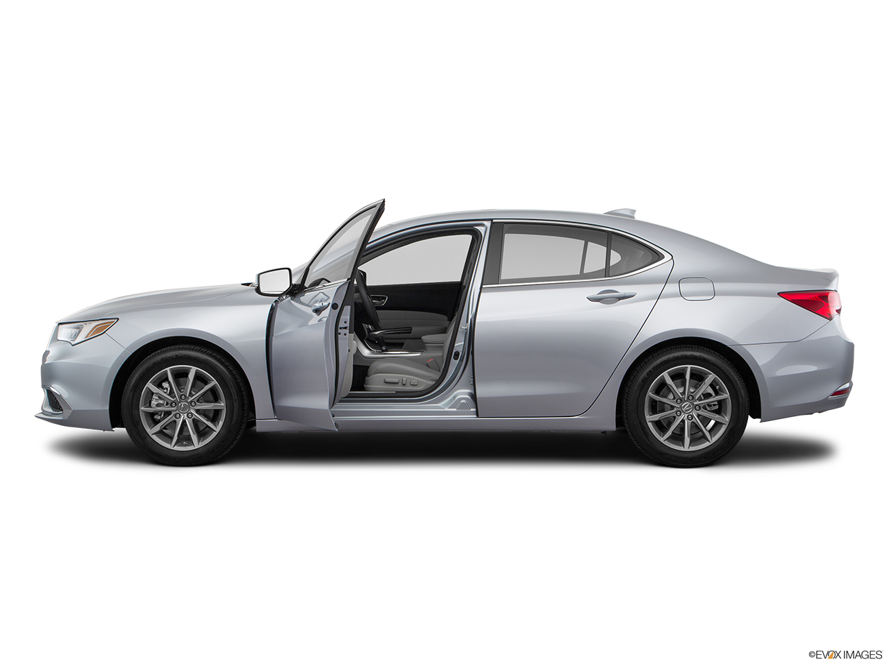 2019 Acura TLX 2.4 8-DCT P-AWS Driver's side profile with drivers side door open. 