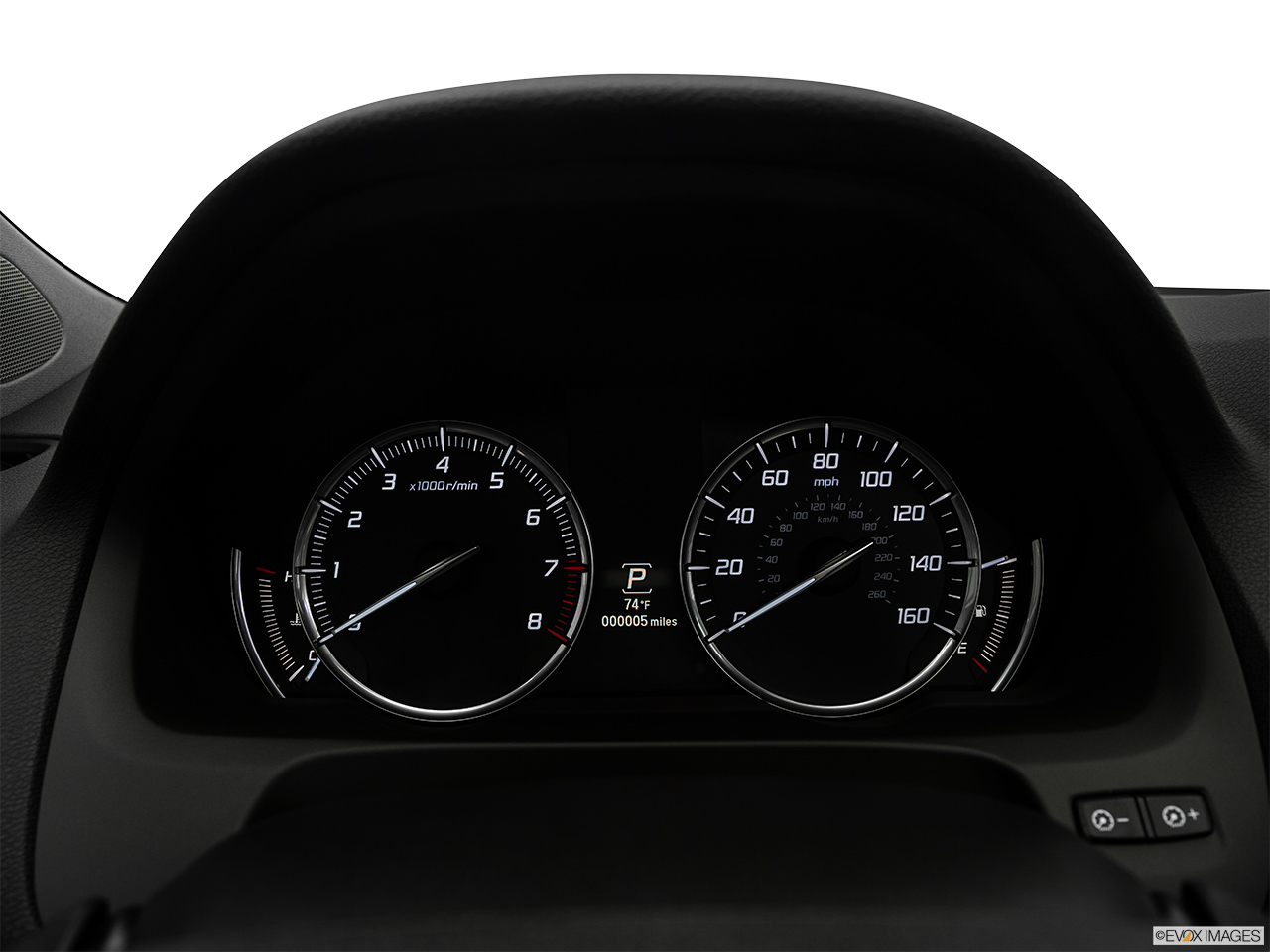 2019 Acura TLX 2.4 8-DCT P-AWS Speedometer/tachometer. 