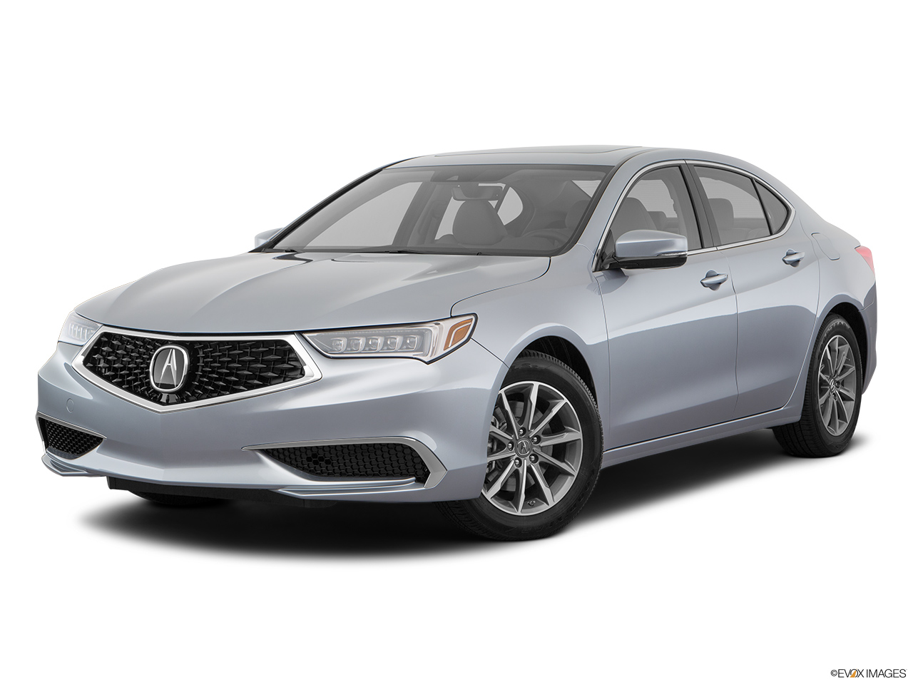 2019 Acura TLX 2.4 8-DCT P-AWS Front angle medium view. 