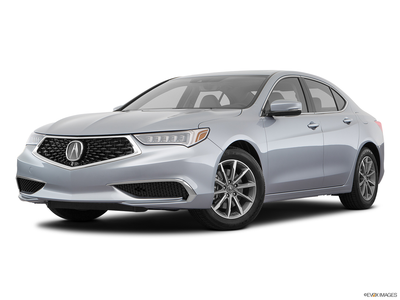 2019 Acura TLX 2.4 8-DCT P-AWS Front angle medium view. 