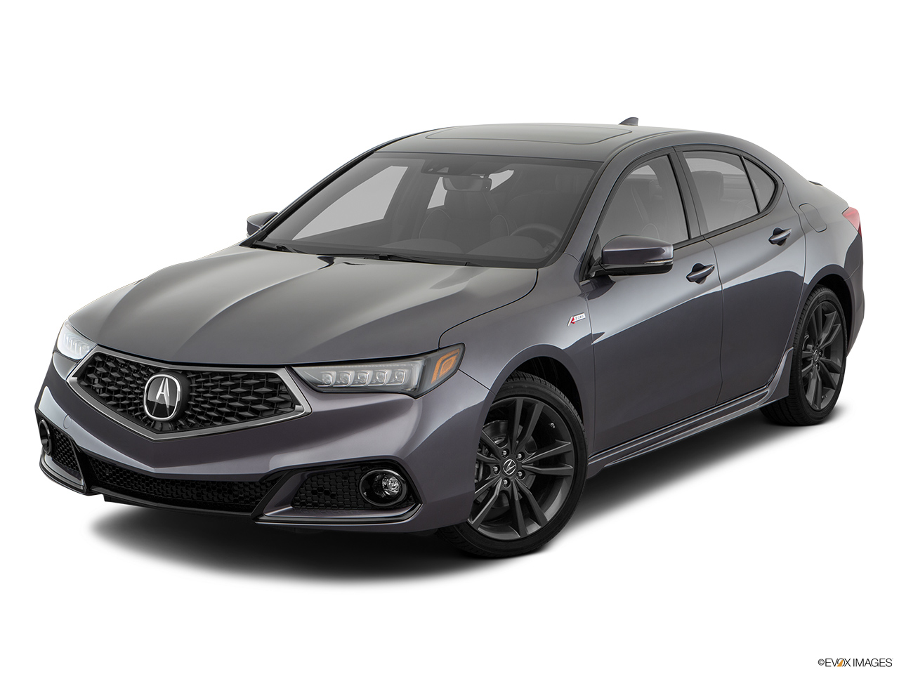 2019 Acura TLX 3.5L Front angle view. 