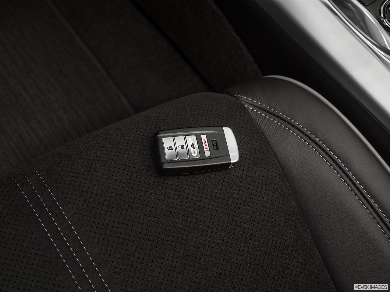 2019 Acura TLX 3.5L Key fob on driver's seat. 