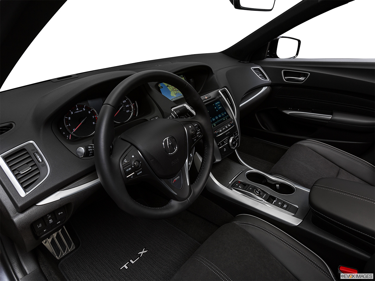 2019 Acura TLX 3.5L Interior Hero (driver's side). 