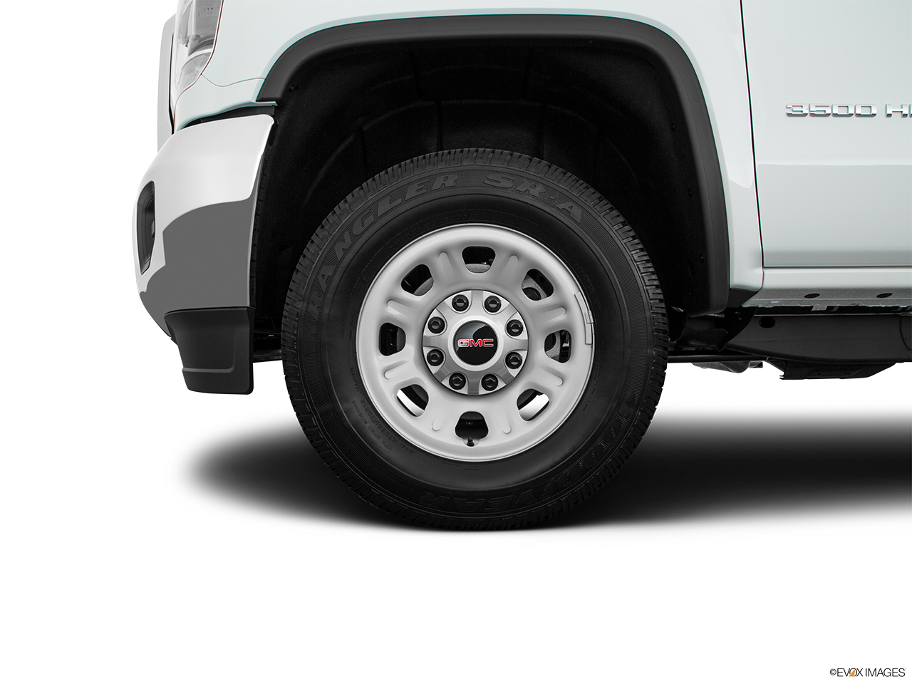 2017 GMC Sierra 3500 HD Base Front Drivers side wheel at profile. 