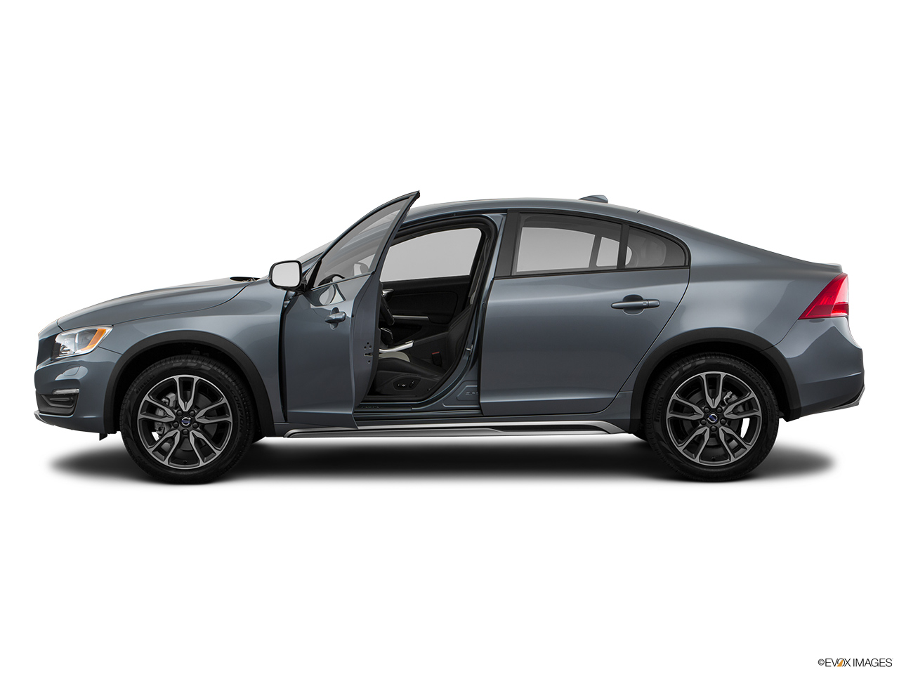 2018 Volvo S60 Cross Country T5 AWD Driver's side profile with drivers side door open. 