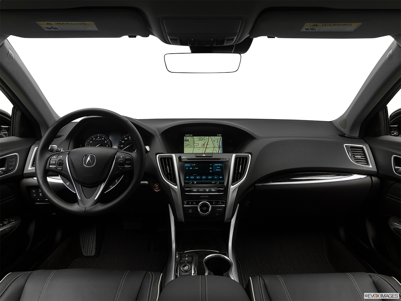 2018 Acura TLX 3.5L Centered wide dash shot 