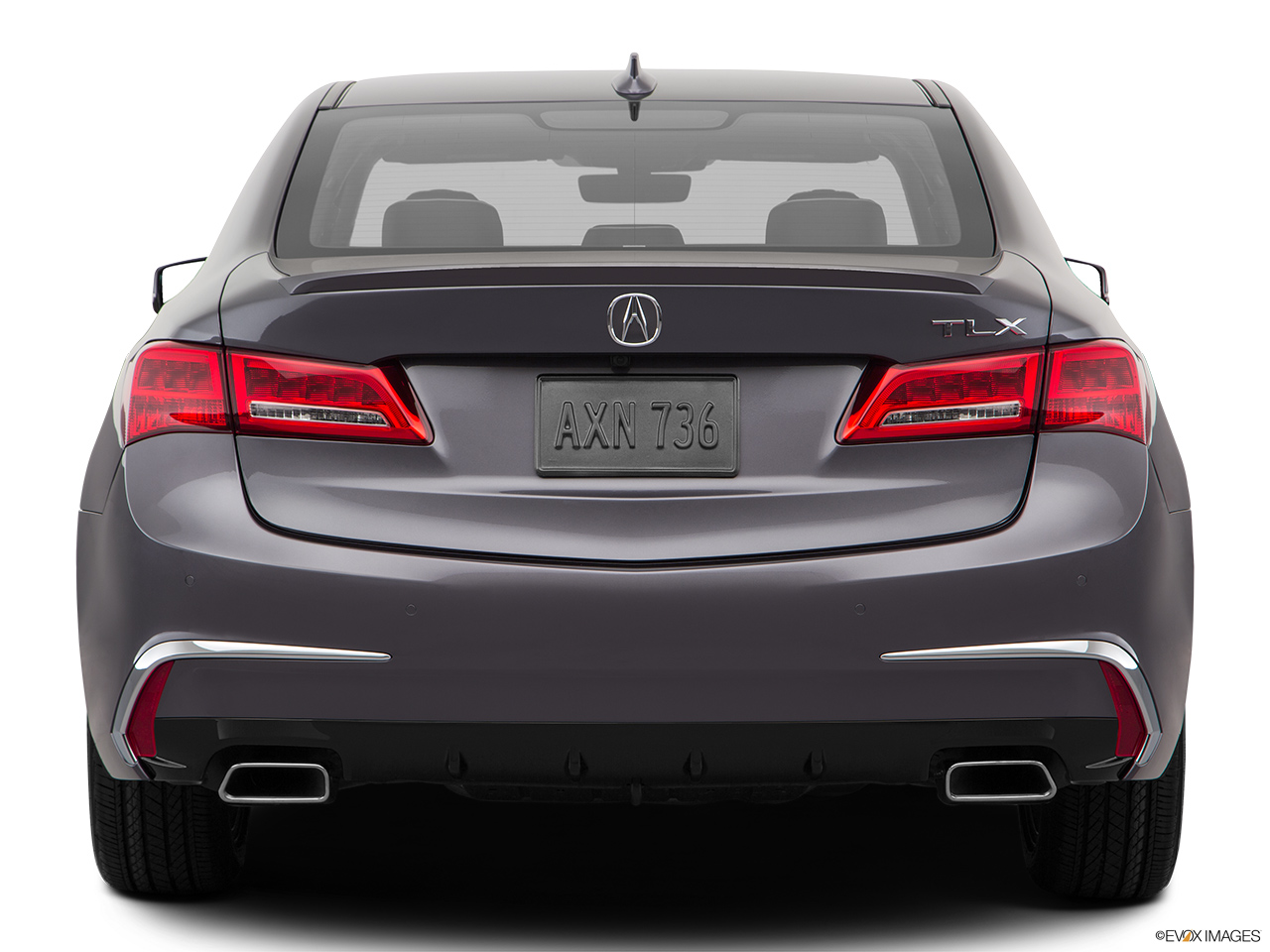 2018 Acura TLX 3.5L Low/wide rear. 