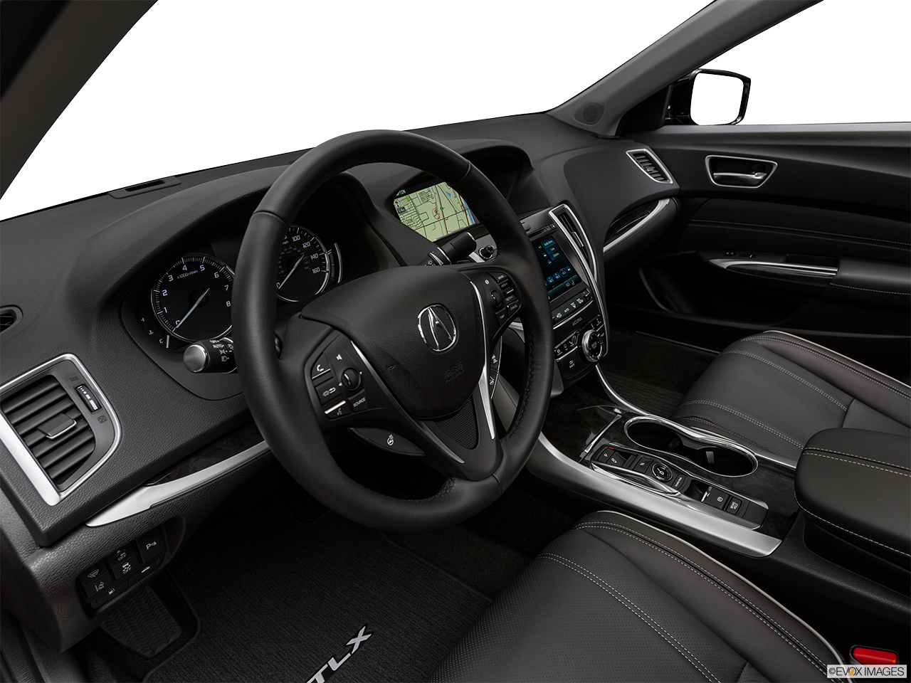 2018 Acura TLX 3.5L Interior Hero (driver's side). 