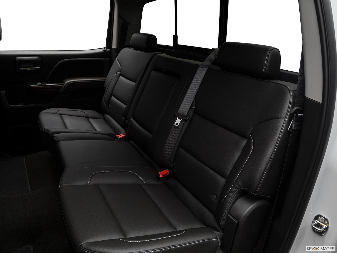 2019 GMC Sierra 2500HD SLT Rear seats from Drivers Side. 