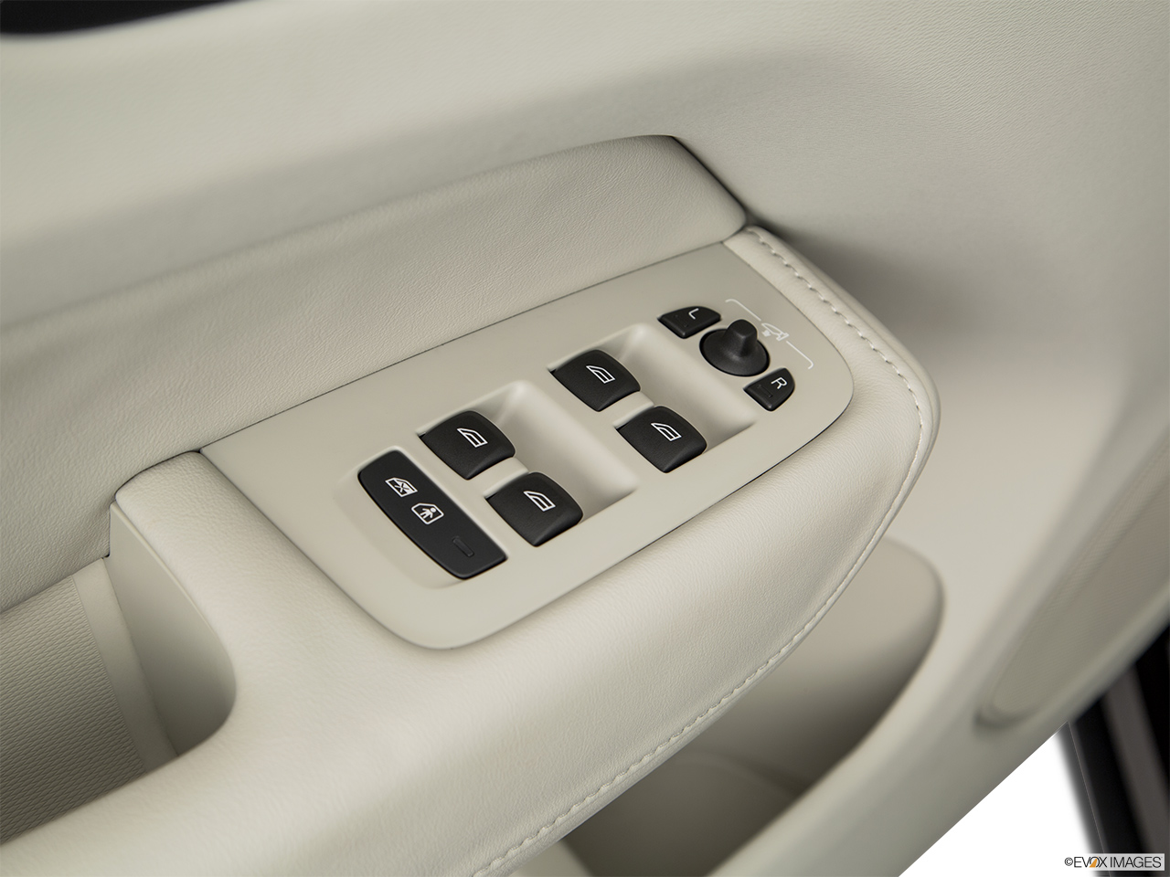 2019 Volvo XC60 T6 Inscription Driver's side inside window controls. 
