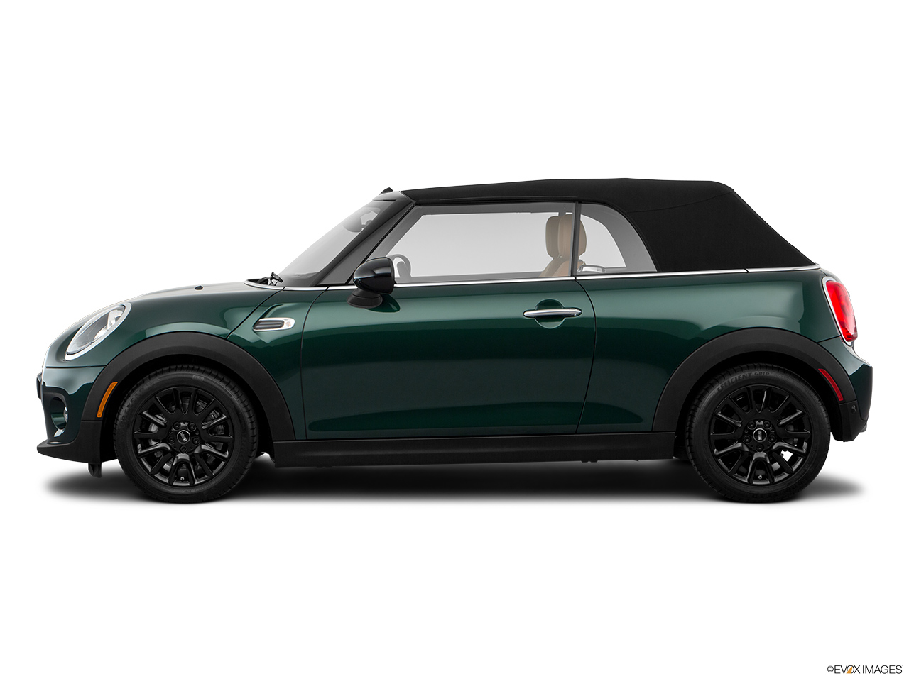 2018 Mini Convertible  Cooper Drivers side profile, convertible top up (convertibles only). 