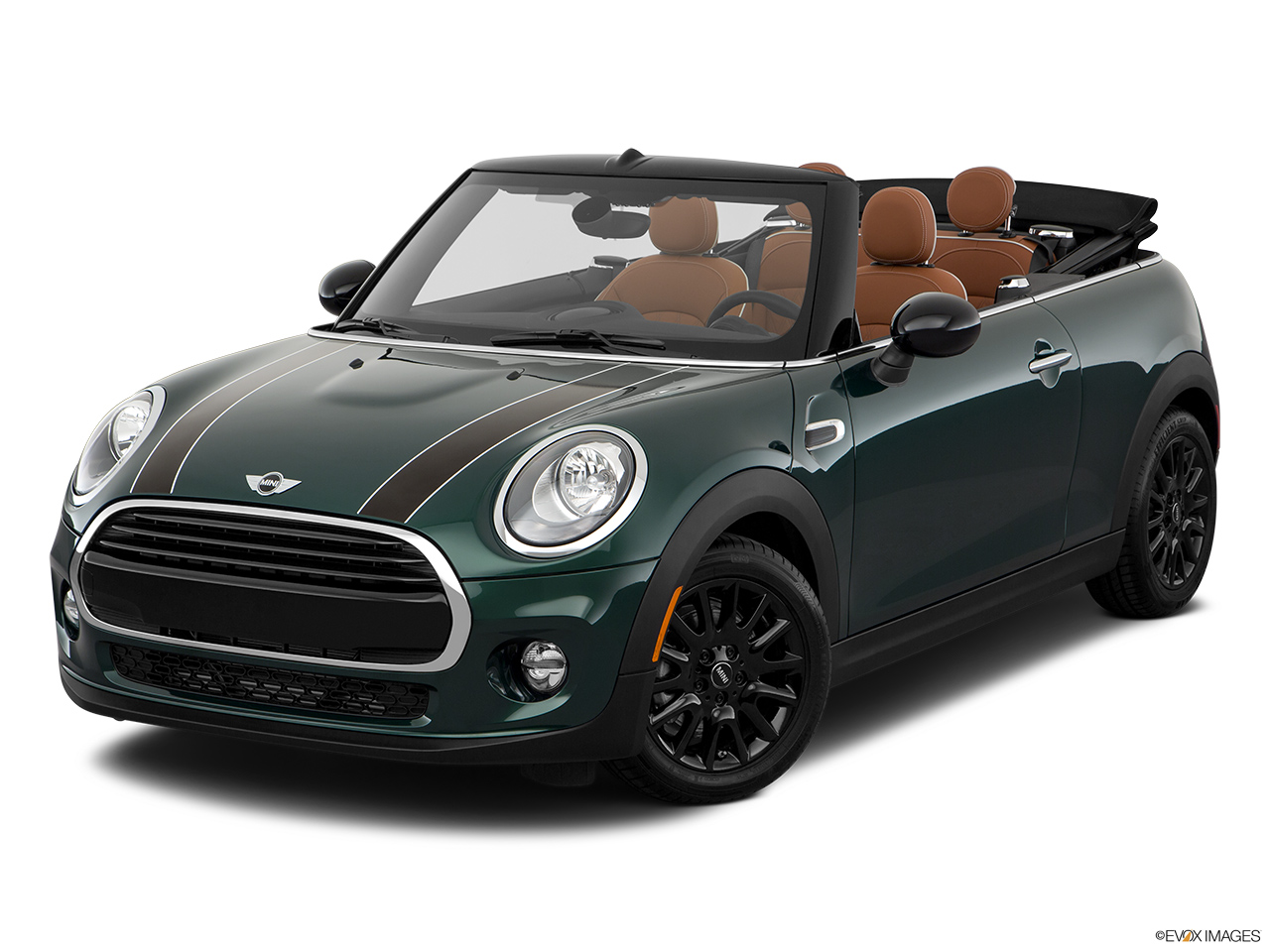 2018 Mini Convertible  Cooper Front angle view. 