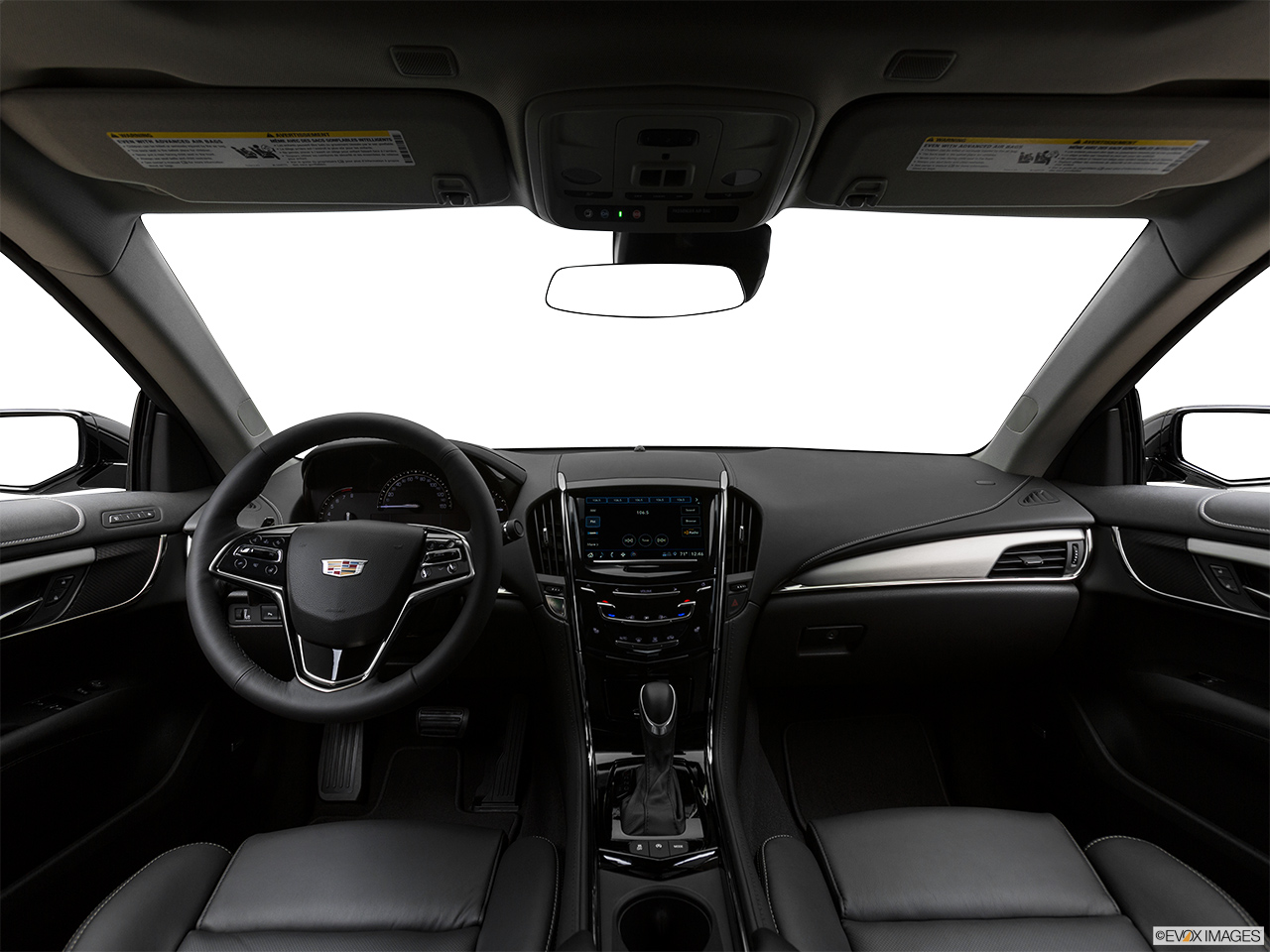 2019 Cadillac ATS Luxury Centered wide dash shot 